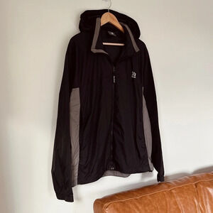 Vintage Karrimor Rain Jacket  - black/grey - Size XL